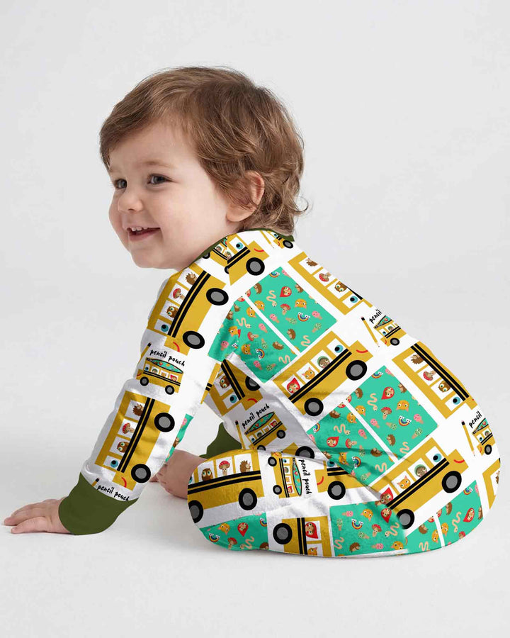 Gerippte Babykleidung mit individuellem Foto - Weich &amp; Skizzenhaft