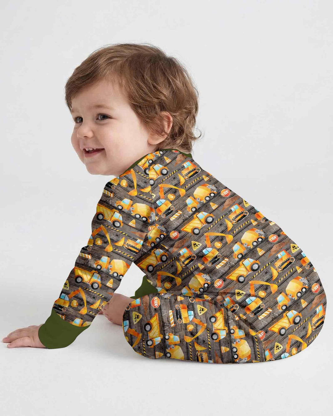 Gerippte Babykleidung mit individuellem Foto - Weich &amp; Skizzenhaft