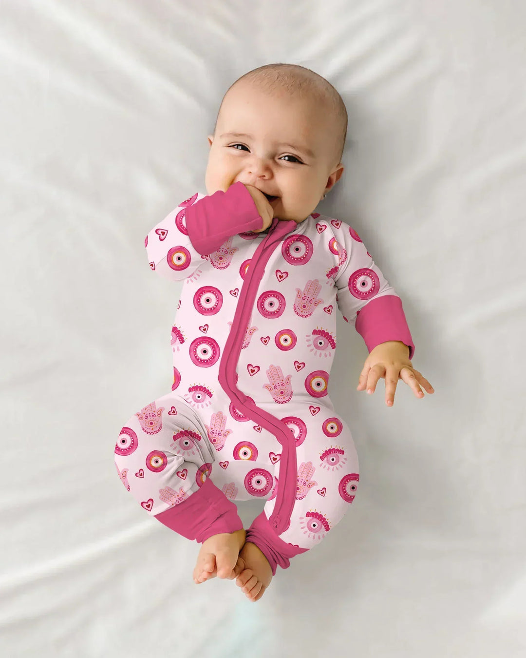 Gerippte Babykleidung mit individuellem Foto - Weich &amp; Skizzenhaft