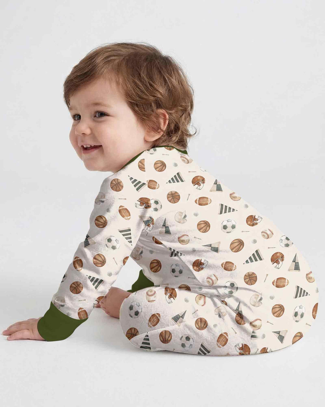 Gerippte Babykleidung mit individuellem Foto - Weich &amp; Skizzenhaft