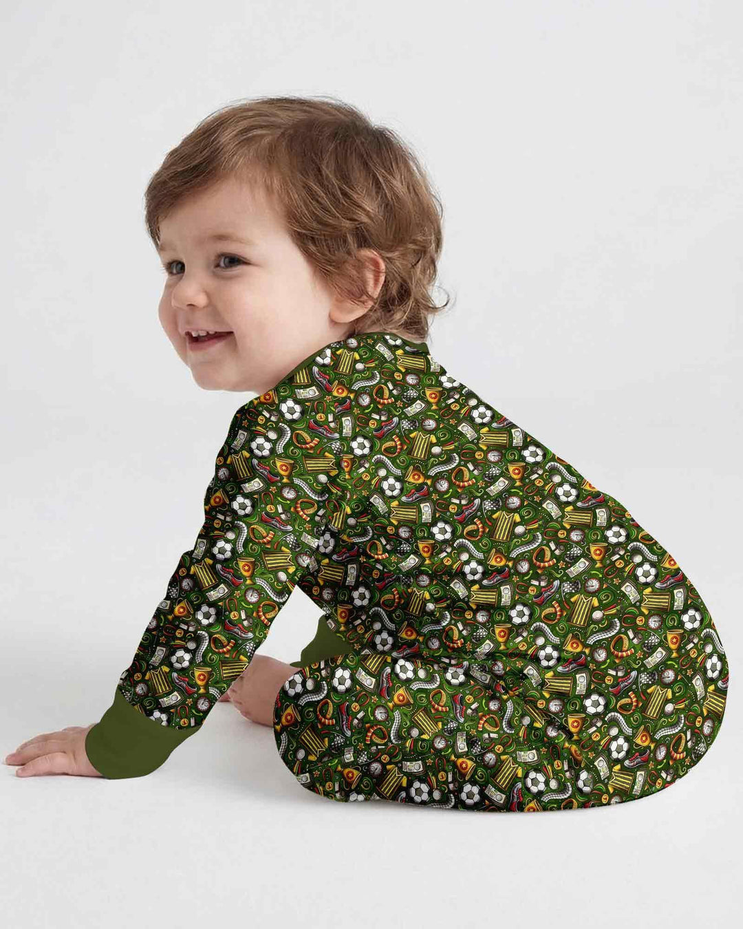 Gerippte Babykleidung mit individuellem Foto - Weich &amp; Skizzenhaft