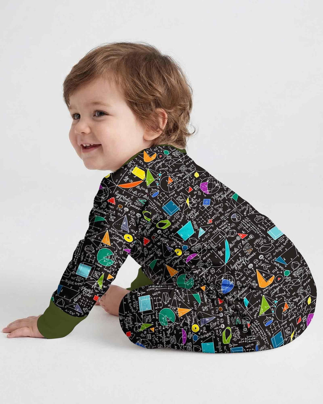 Gerippte Babykleidung mit individuellem Foto - Weich &amp; Skizzenhaft