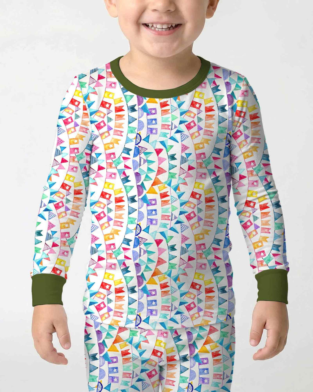 Celebrate Everyday Bamboo Two Piece Long Sleeve Pajama Set
