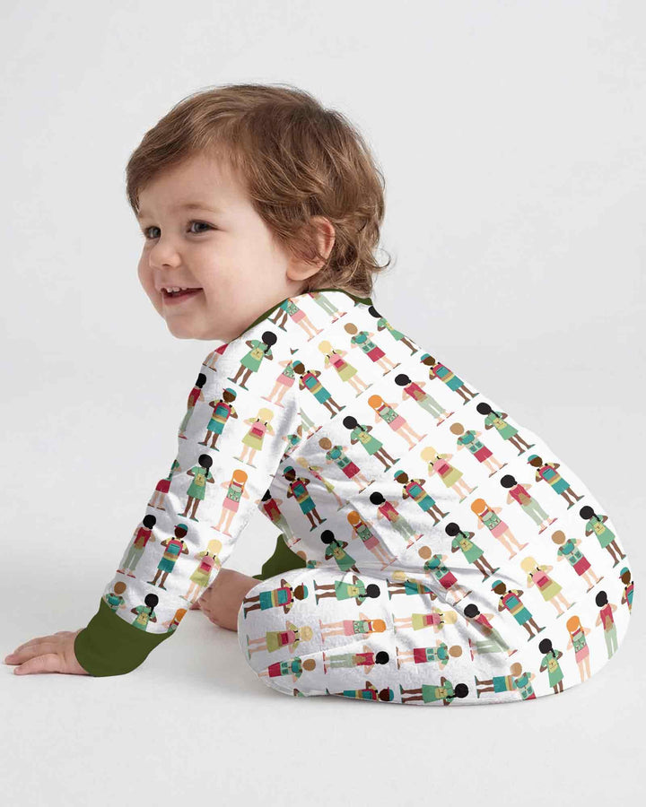 Gerippte Babykleidung mit individuellem Foto - Weich &amp; Skizzenhaft