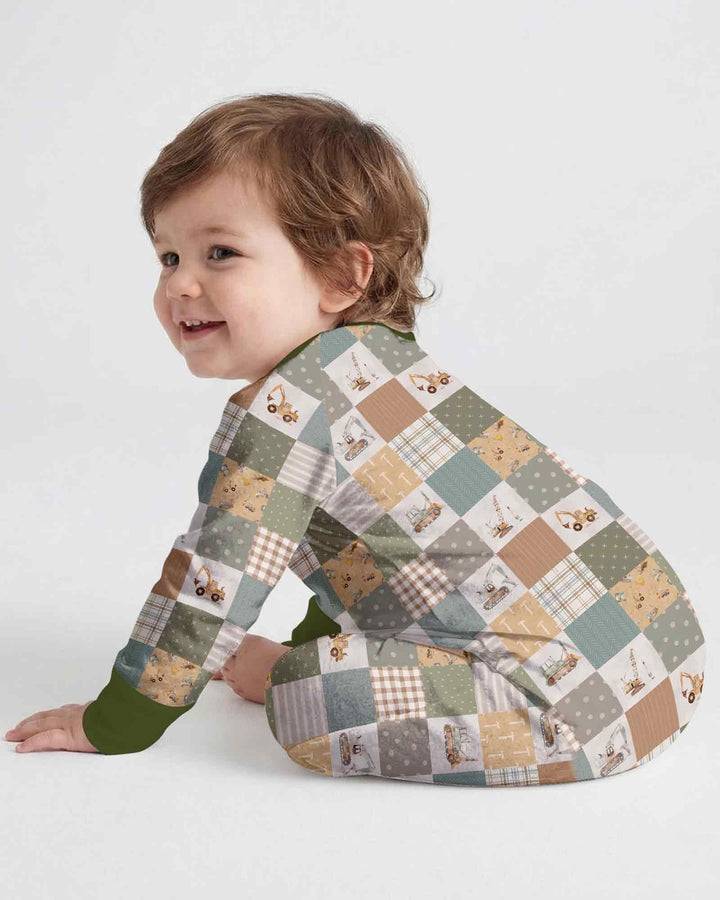 Gerippte Babykleidung mit individuellem Foto - Weich &amp; Skizzenhaft