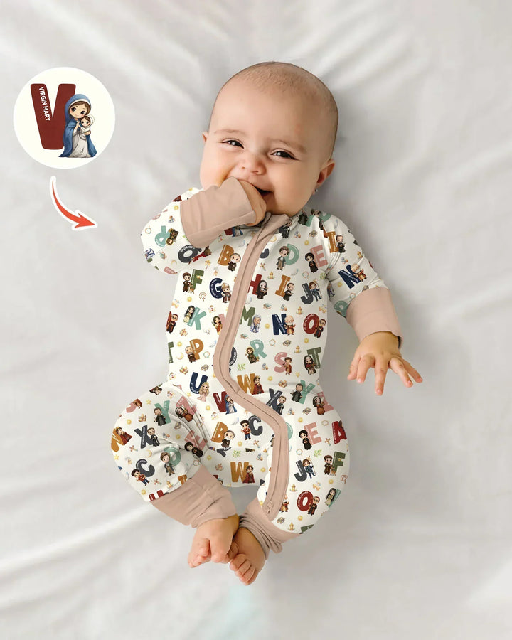 Gerippte Babykleidung mit individuellem Foto - Weich &amp; Skizzenhaft