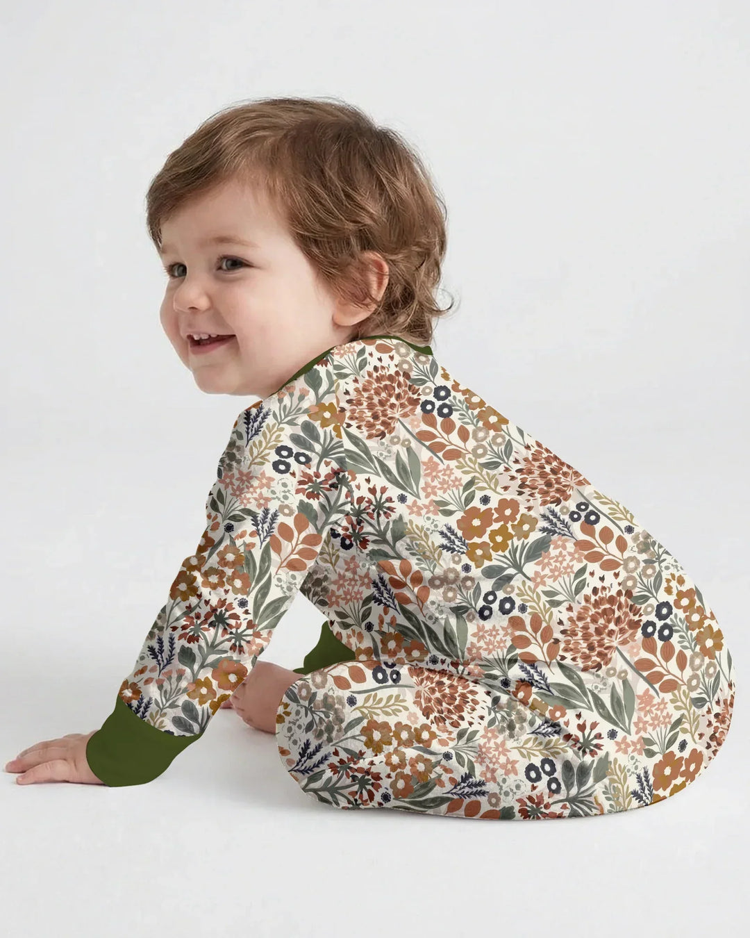 Gerippte Babykleidung mit individuellem Foto - Weich &amp; Skizzenhaft