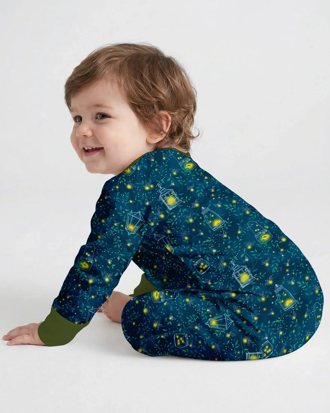 Gerippte Babykleidung mit individuellem Foto - Weich &amp; Skizzenhaft