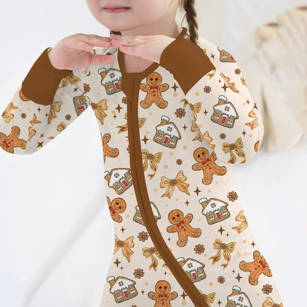 Brushstroke Gingerbread Convertible Zippy , Brushstroke Gingerbread Convertible Zippy - 0-3M