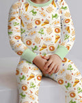 Happy Passover Family Matching Bamboo Two Piece Long Sleeve Pajama Set