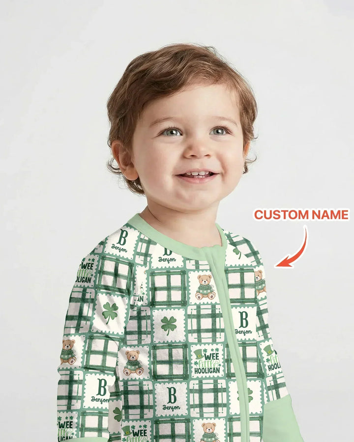 Gerippte Babykleidung mit individuellem Foto - Weich &amp; Skizzenhaft