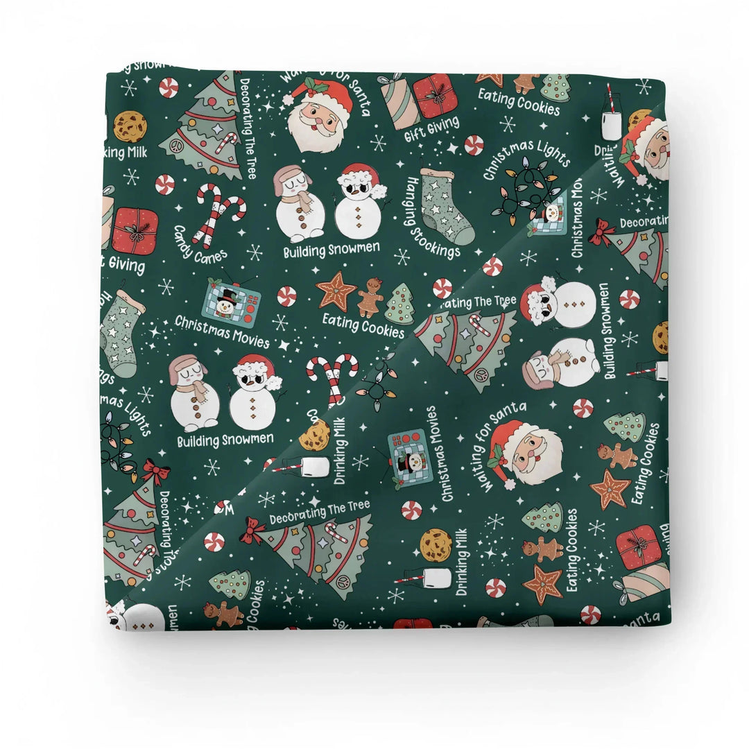 Christmas Things Bamboo Swaddle Blanket