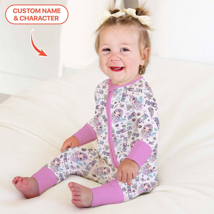 Gerippte Babykleidung mit individuellem Foto - Weich &amp; Skizzenhaft
