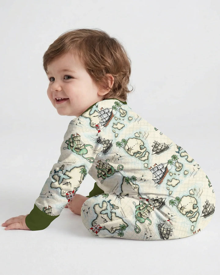 Gerippte Babykleidung mit individuellem Foto - Weich &amp; Skizzenhaft