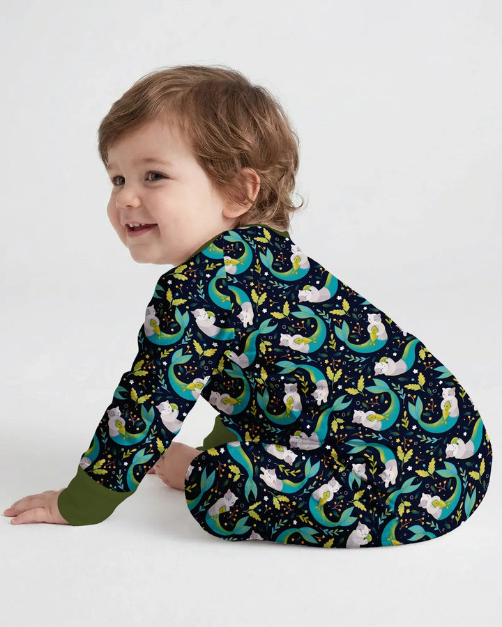 Gerippte Babykleidung mit individuellem Foto - Weich &amp; Skizzenhaft