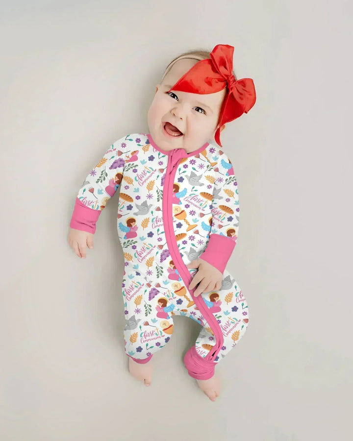 Gerippte Babykleidung mit individuellem Foto - Weich &amp; Skizzenhaft