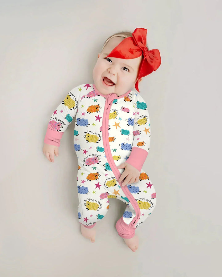 Gerippte Babykleidung mit individuellem Foto - Weich &amp; Skizzenhaft