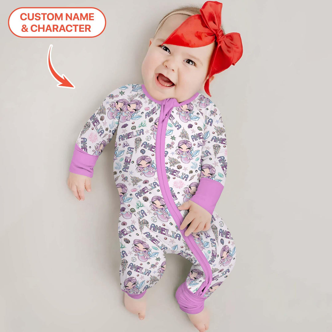 Gerippte Babykleidung mit individuellem Foto - Weich &amp; Skizzenhaft
