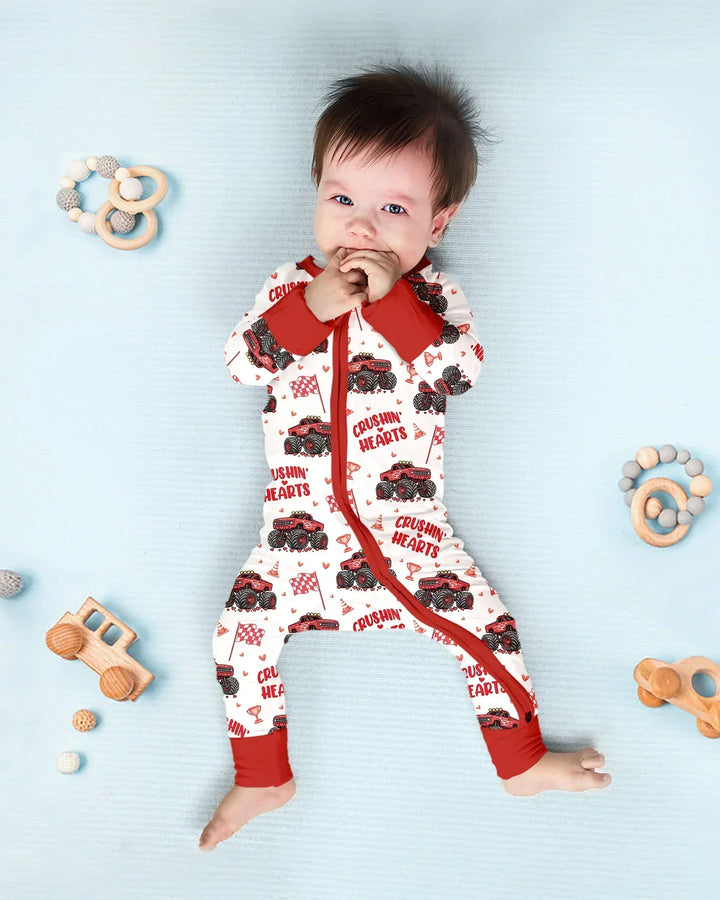 Gerippte Babykleidung mit individuellem Foto - Weich &amp; Skizzenhaft