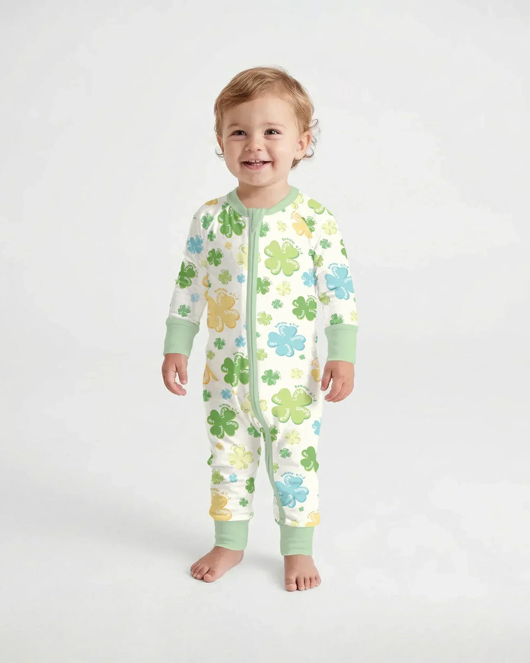 Gerippte Babykleidung mit individuellem Foto - Weich &amp; Skizzenhaft