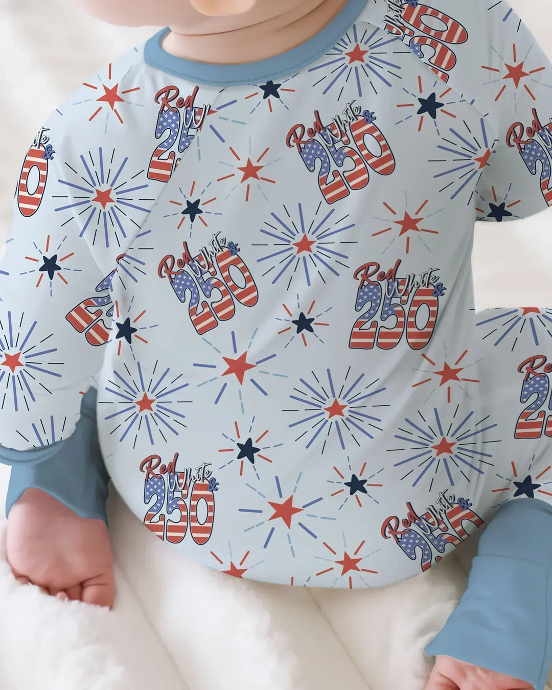 Gerippte Babykleidung mit individuellem Foto - Weich &amp; Skizzenhaft