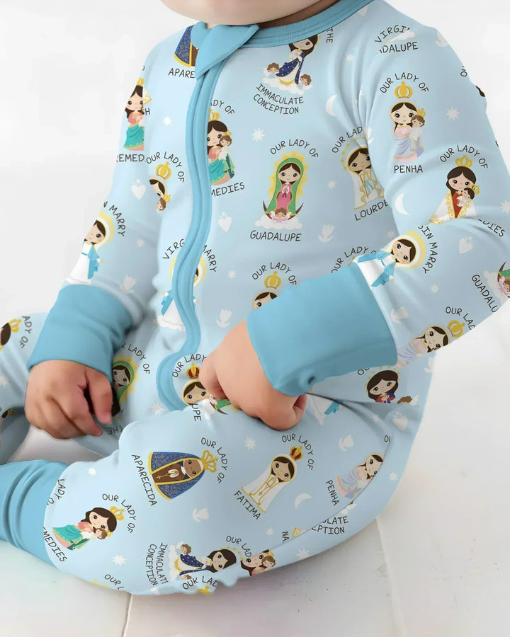 Gerippte Babykleidung mit individuellem Foto - Weich &amp; Skizzenhaft