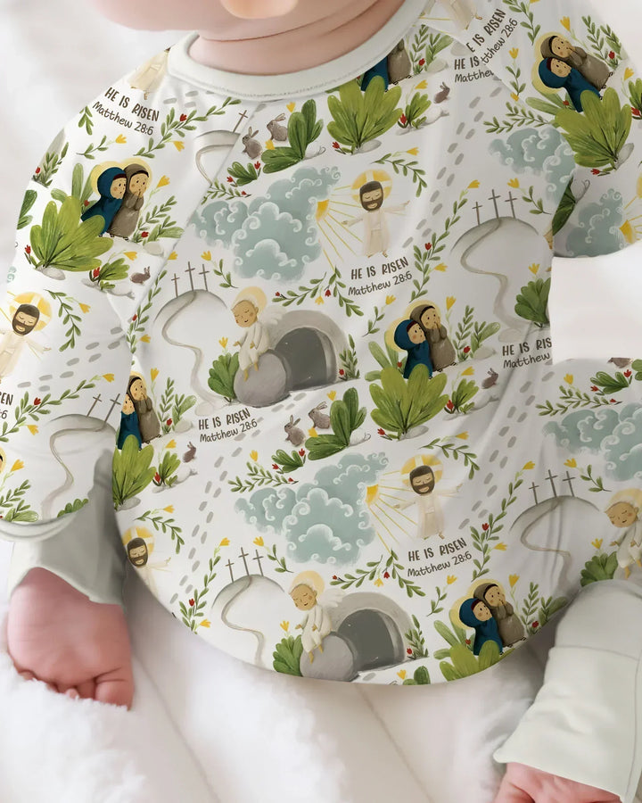 Gerippte Babykleidung mit individuellem Foto - Weich &amp; Skizzenhaft