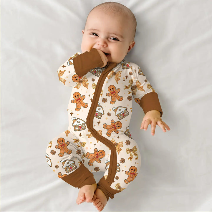 Brushstroke Gingerbread Convertible Zippy , Brushstroke Gingerbread Convertible Zippy - 0-3M