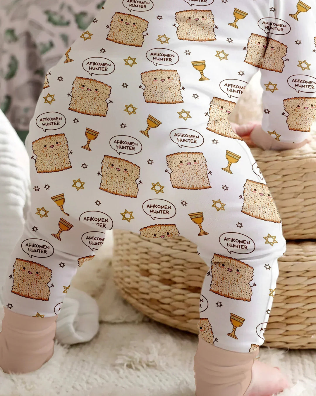Gerippte Babykleidung mit individuellem Foto - Weich &amp; Skizzenhaft