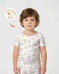 The Lord Is My Shepherd Baby Bamboo Two Piece Short Sleeve Shorts Pajama Set