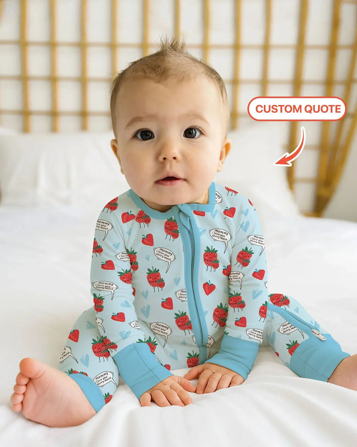 Gerippte Babykleidung mit individuellem Foto - Weich &amp; Skizzenhaft
