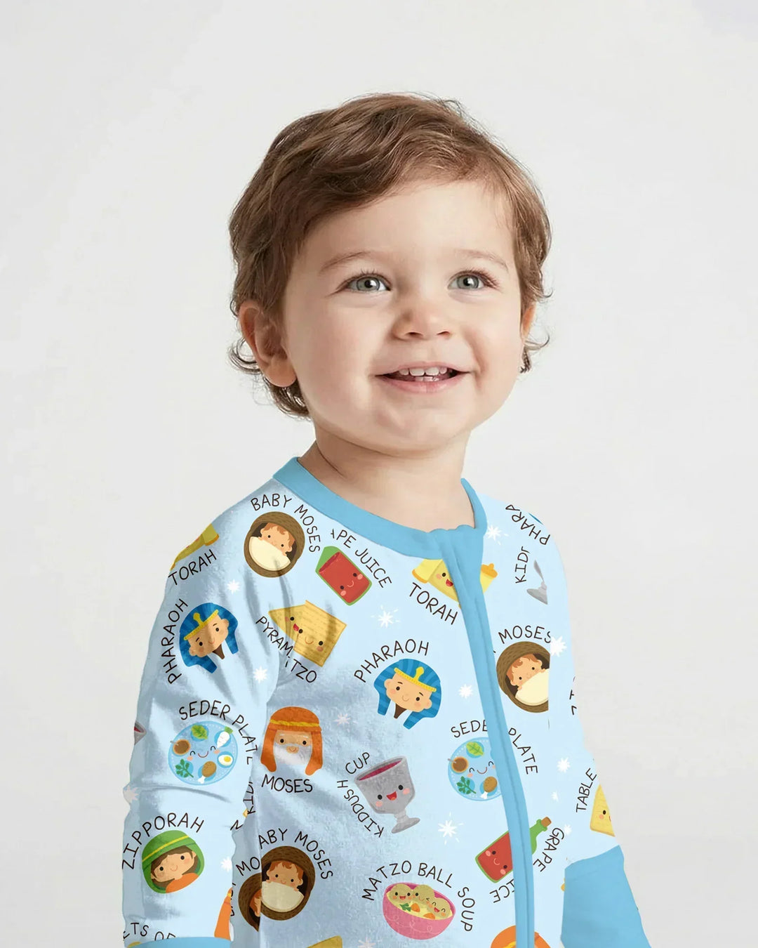 Gerippte Babykleidung mit individuellem Foto - Weich &amp; Skizzenhaft