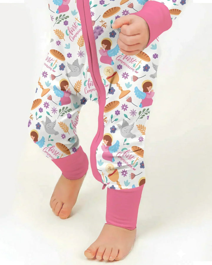 Gerippte Babykleidung mit individuellem Foto - Weich &amp; Skizzenhaft
