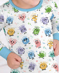 Positive Affirmations Bamboo Two Piece Long Sleeve Pajama Set
