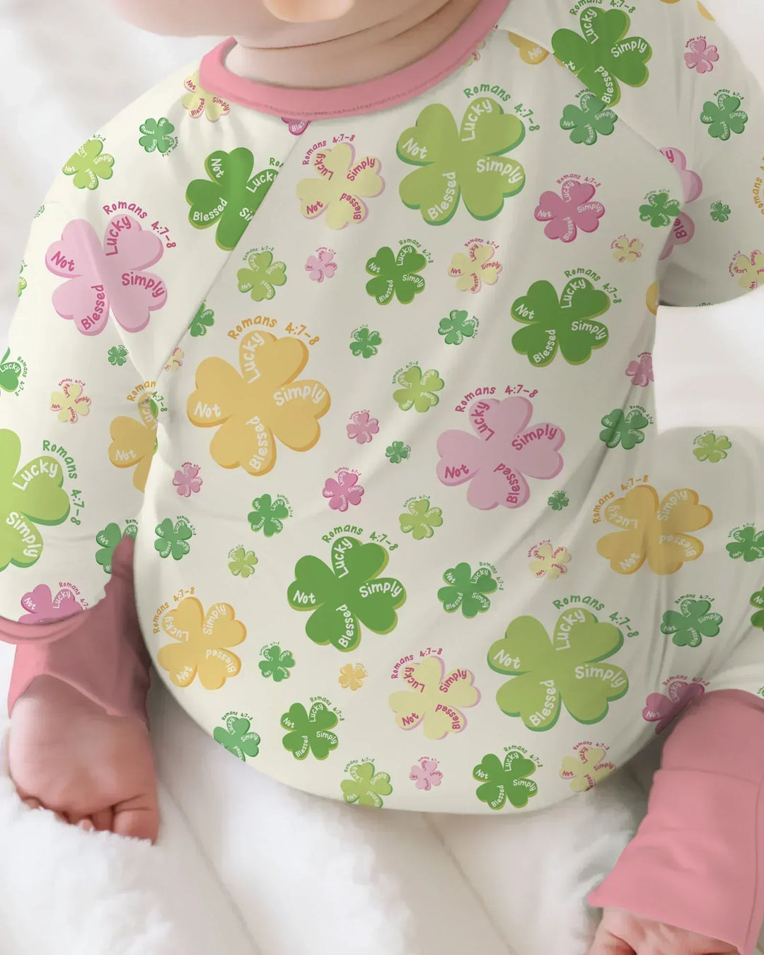 Gerippte Babykleidung mit individuellem Foto - Weich &amp; Skizzenhaft