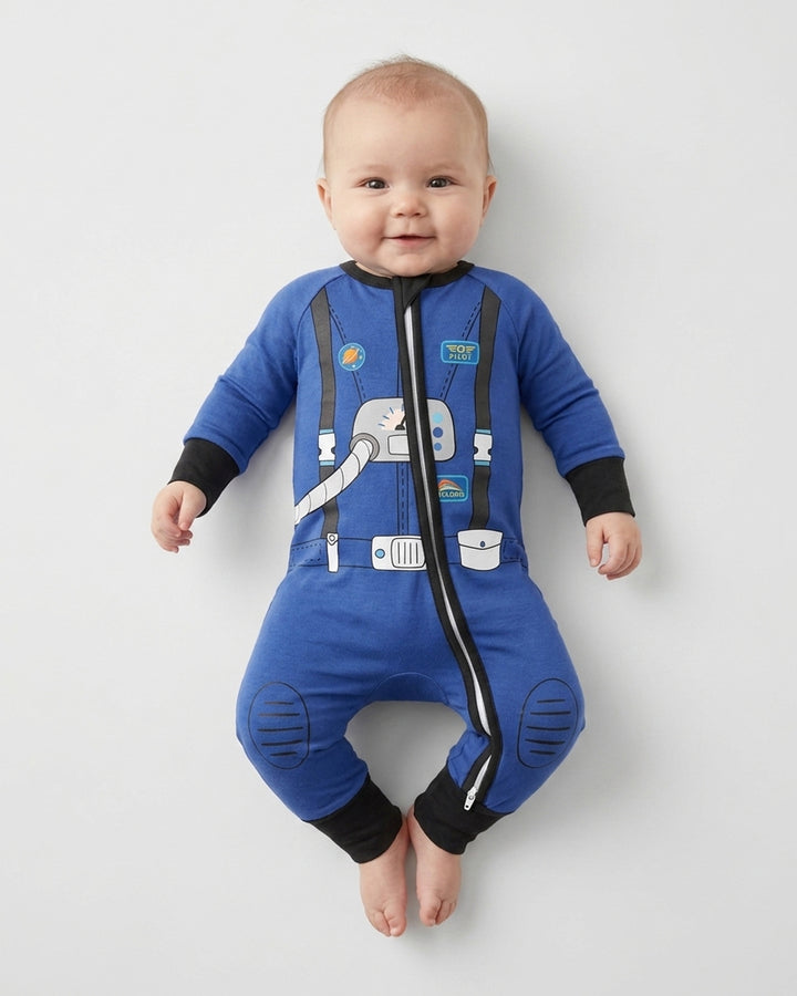 Gerippte Babykleidung mit individuellem Foto - Weich &amp; Skizzenhaft