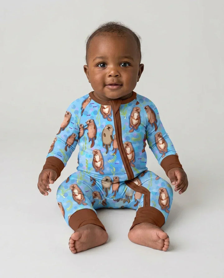 Gerippte Babykleidung mit individuellem Foto - Weich &amp; Skizzenhaft