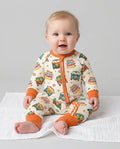 Stay Wild Flower Child Bamboo Convertible Zippy