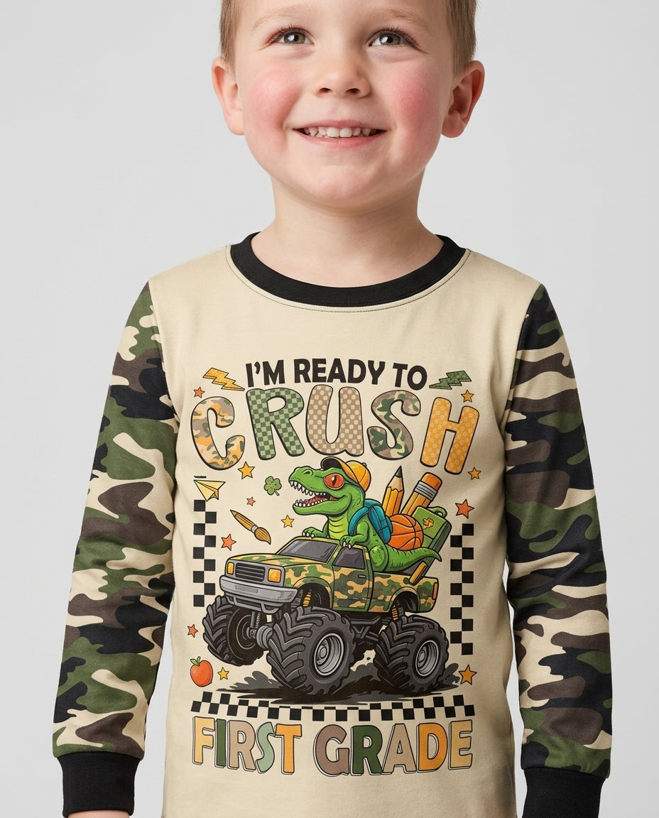 Custom Template Bambus-Rundhals-Sweatshirt