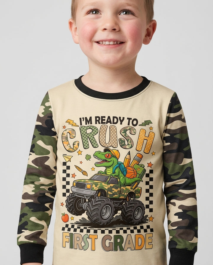 Custom Template Bambus-Rundhals-Sweatshirt