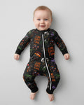 God Says I Am BOY Halloween Monster Truck  Bamboo Convertible Zippy