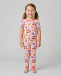 Zweiteiliges, kurzärmliges Pyjama-Set mit Marienkäfern