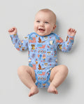Gerippte Babykleidung mit individuellem Foto - Weich &amp; Skizzenhaft