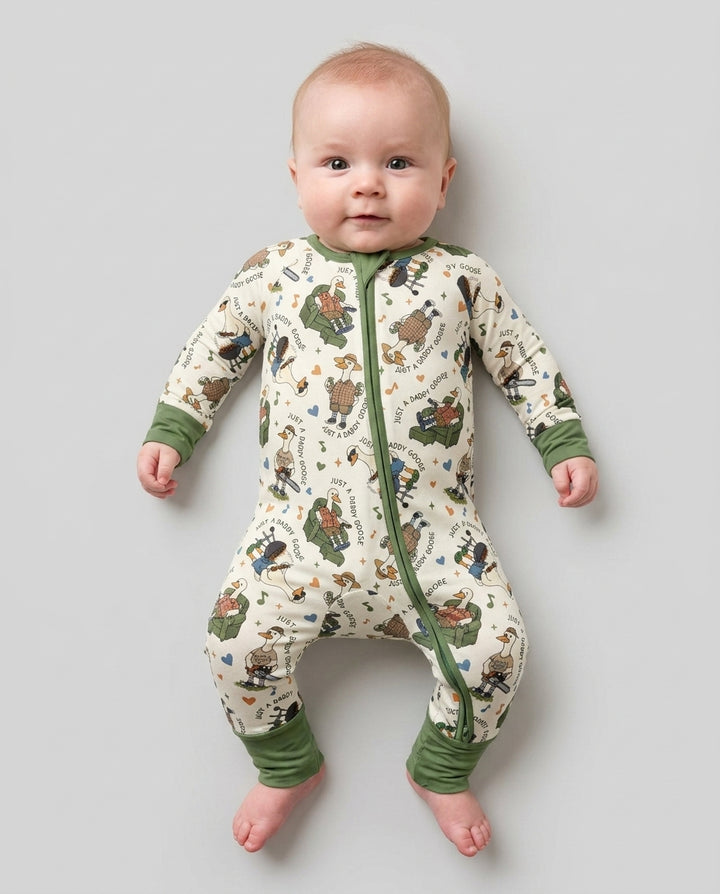 Gerippte Babykleidung mit individuellem Foto - Weich &amp; Skizzenhaft