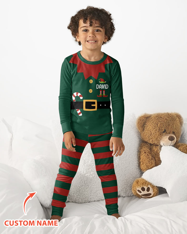 Funny Christmas - Family Matching Bamboo Two Piece Long Sleeve Pajama Set