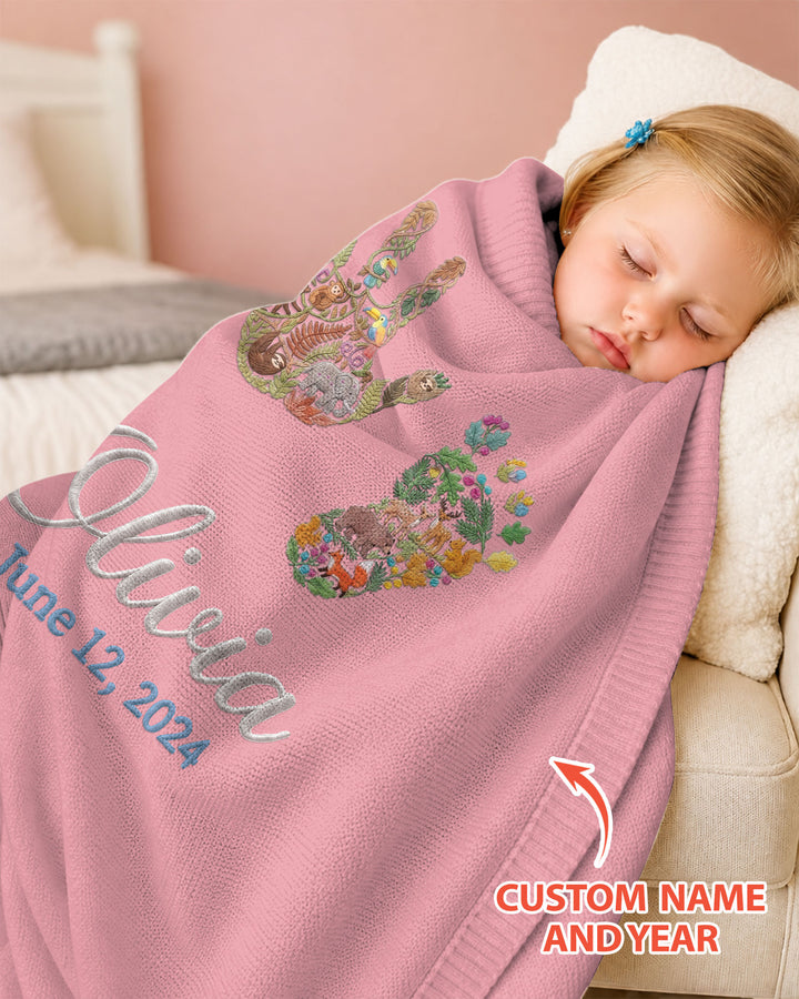 Baby Prints Baby Cotton Blanket