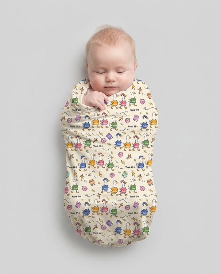 Psalm 23:6 Matching Family swaddle blanket