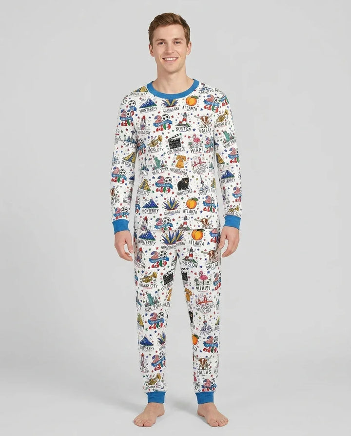 Vorlage Bambus-Pyjama-Set für Herren