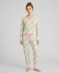 Whimsical Mallard Duck Bamboo Women Pajama Set