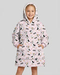 Seagull mom Mom MOM Wearable Bamboo Blanket Hoodie